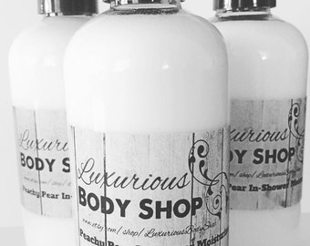 Luscious In-Shower Moisturizer, Shea Butter, Coconut Oil, Apricot Kernal Oil, Cocoa Butter