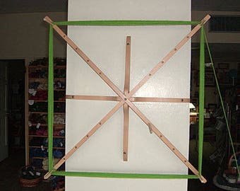 Add the Vertical Wall Mount kit to any of our yarn swifts