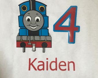 Choo Choo Train Birthday Shirt