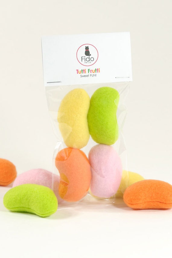 Tutti Frutti Jelly Beans Organic Cat Toy