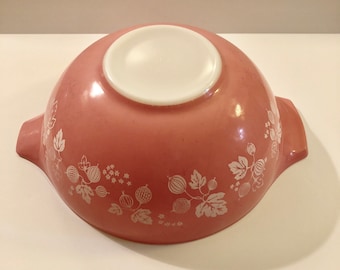 Large Pyrex Pink Gooseberry Bowl, 4 Quart 444 Cinderella Pink Pyrex Mixing Bowl, Vintage Pyrex, Colored Pyrex
