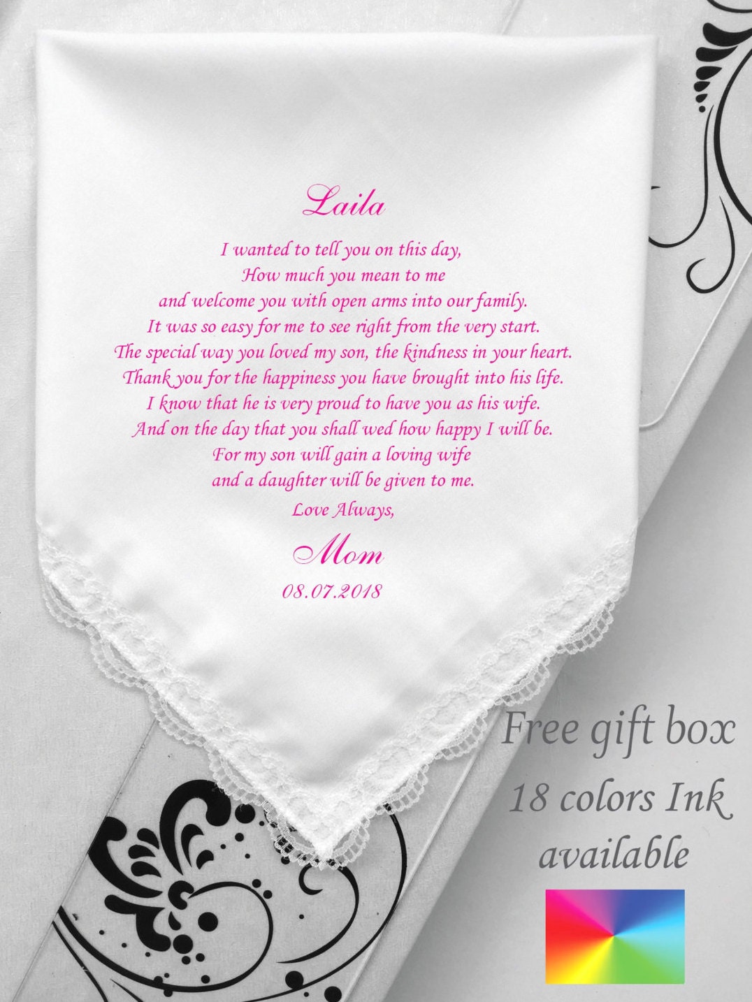 For My Daughter in law To Our FamilySentimental