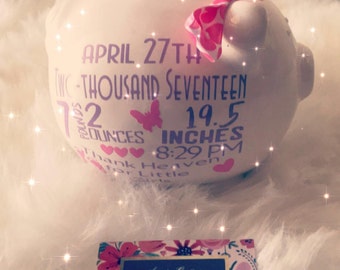 Personalized Piggy Bank