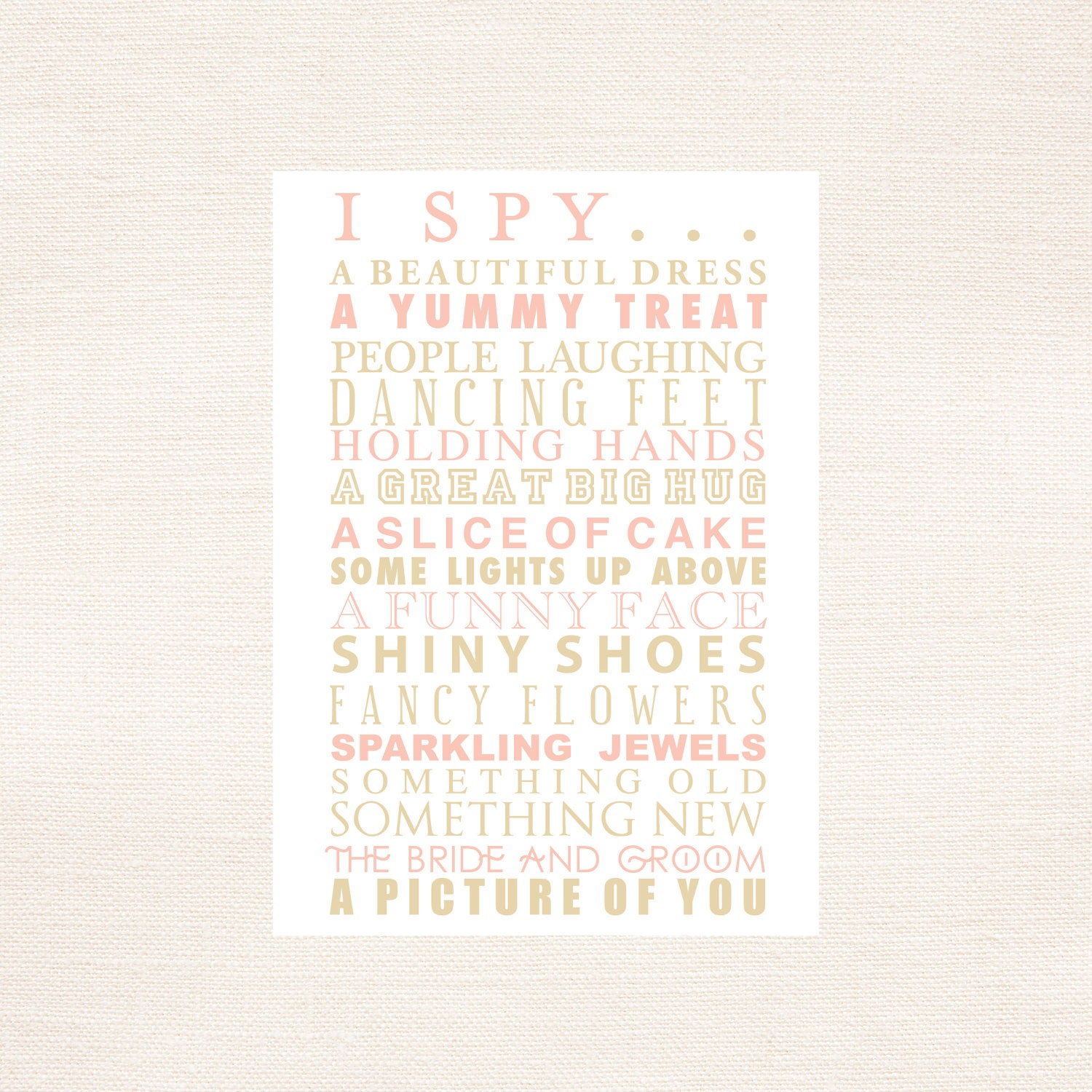 Free i spy printable