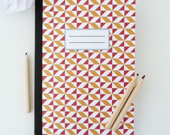14x20cm Scandinavian patterned notebook
