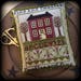Cross Stitch Chart Pincushion Primitive Pinkeep Pins and Needles Hard Copy Mailed