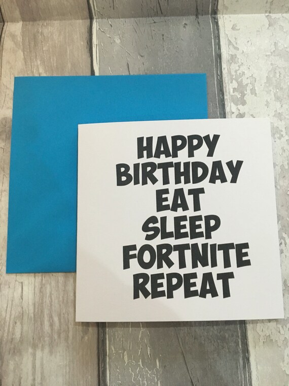 Clean image with fortnite birthday card printable Gorgeous image pertaining to fortnite birthday card printable