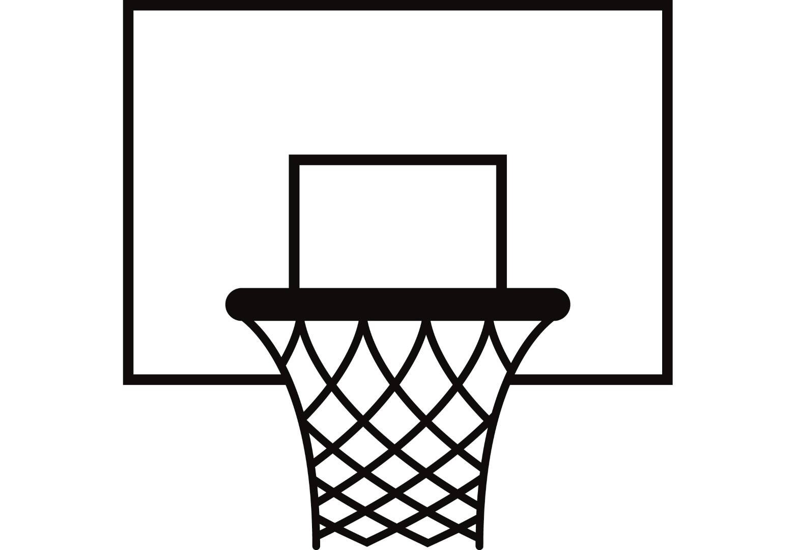 Printable Basketball Backboard Template Printable Basketball Backboard Template