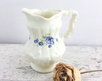Vintage Shabby Chic Decorative Pitcher