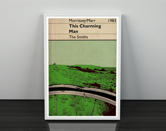 The Smiths This Charming Man inspired Wall Art Poster