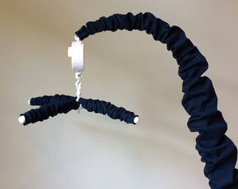 Crib Arm Cover, Crib Arm Attachment Cover, Navy Blue Crib Arm Cover