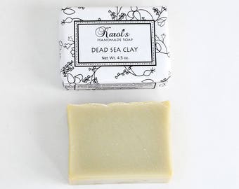 DEAD SEA CLAY Unscented Handmade Soap