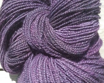 Hand Spun Hand Dyed Rambouillet-DK Weight