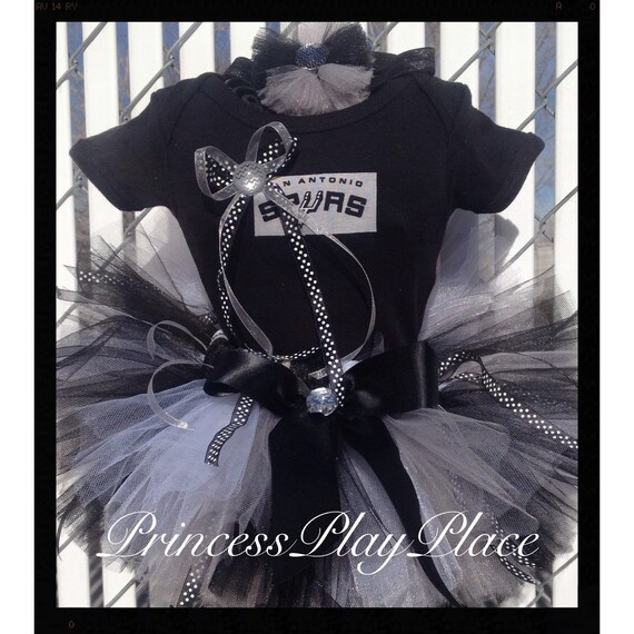 Items Similar To San Antonio Spurs Inspired Tutu Girl Basketball