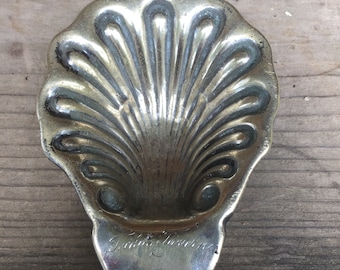 Gorham 035 Silver Plated Spoon Rest, Vintage Spoon Rest, Tea Bag Holder, Spoon Rest