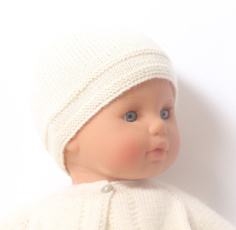 Baby Hat / Knitting Pattern Instructions in English / PDF ...