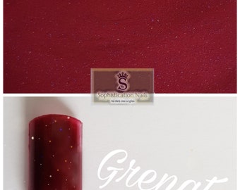 Resin acrylic nails 10gr Garnet