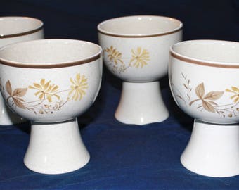 Royal Doulton Sandsprite Pattern, Set of 4 Sundae Bowls 1977