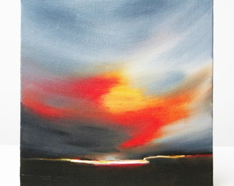 Molten Landscape (an original oil painting)