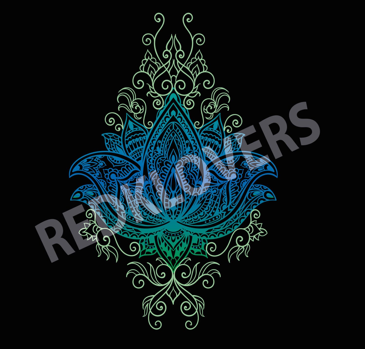 htv print cricut to on how SVG art lotus flower bali henna yoga Mandala DXF boho