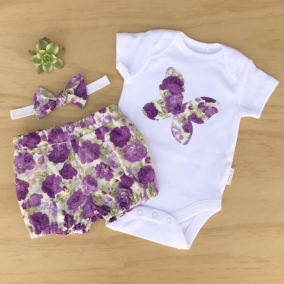 Baby clothes girl baby girl outfits baby girl set purple