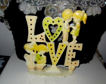 1960s Revere Love-In Earriing Tree Holder