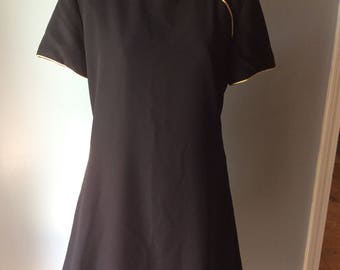 Vintage Womens Evan Picone Asian Style Dress size 12