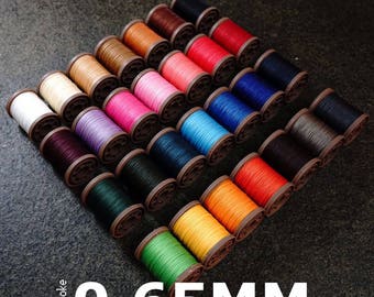 Atelier Amy Roke Polyester thread 0.65mm(432) Sewing Spool Cable Linen Leathermob Leather leathercraft Craft Tool Accessory Needlecraft