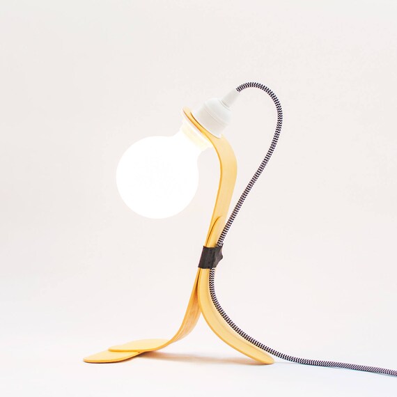 Yellow Modern Desk Lamp Decorative Accent