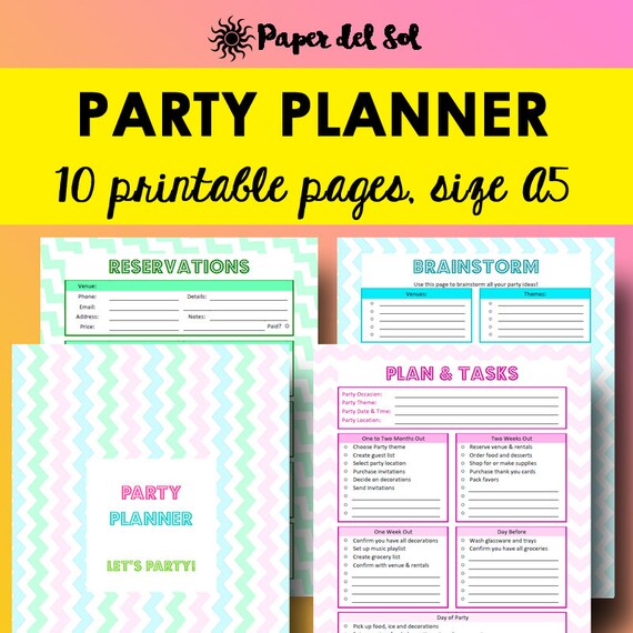 birthday party planner