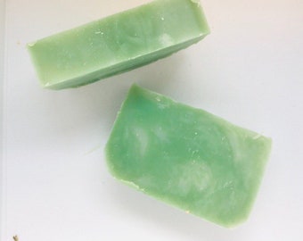 Eucalyptus Mint Soap (All Natural Soap, Handmade Soap, Cold Process Soap, Vegan, Bar Soap)