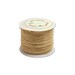 CLEARANCE: Natural Waxed Cotton Cord .5mm 100 Meter Spool of Indian Waxed Cotton Cordage