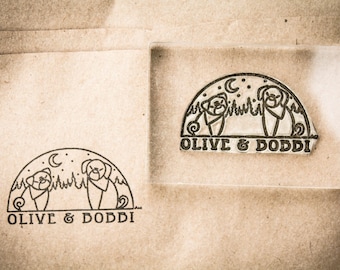 Custom Rubber Stamp - 2 x 3 Inches