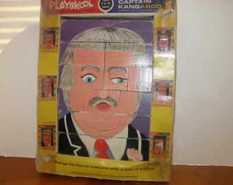 Captain Kangaroo Changeable Blocks