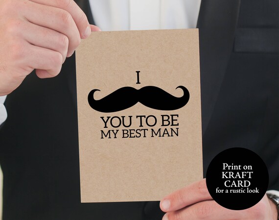 man card template