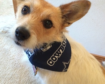 Dallas Cowboys dog bandana