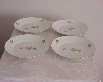 4 Bing & Grondahl Erantis Salad Plates