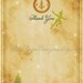 Printable Peter Pan Thank You Card - 5.5x4 Flat - Neverland Thank You Card