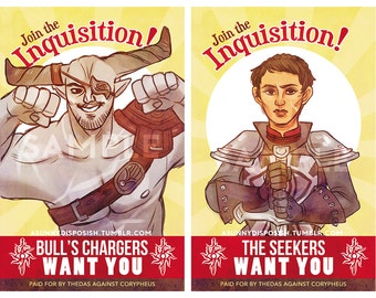 Join the Inquisition 11 x17 Prints