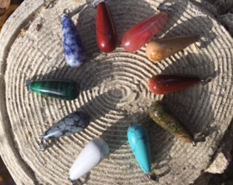 Stone pendants