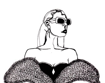 Cool Girls Project Print