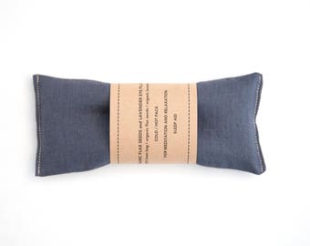 Linen Eye Pillow - Lavender Eyepillow - Spa gift - Gift for him - Yoga Prop - Eye Pillow for Men - Aromatherapy - Sleep Aid - Charcoal