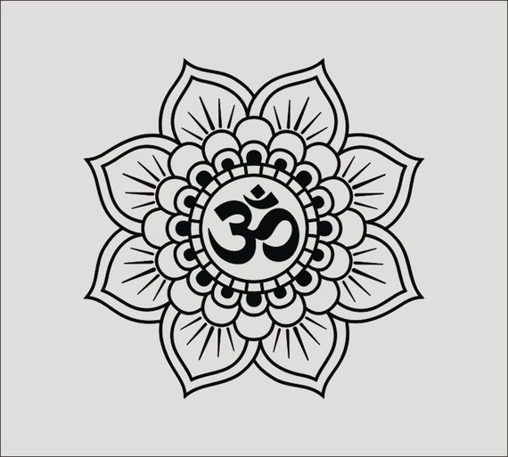 Download OM clipart Mandala svg ai dxf cdr pat jpeg png