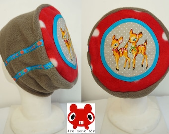Bambi dots elegant romantic and warm fleece Hat!