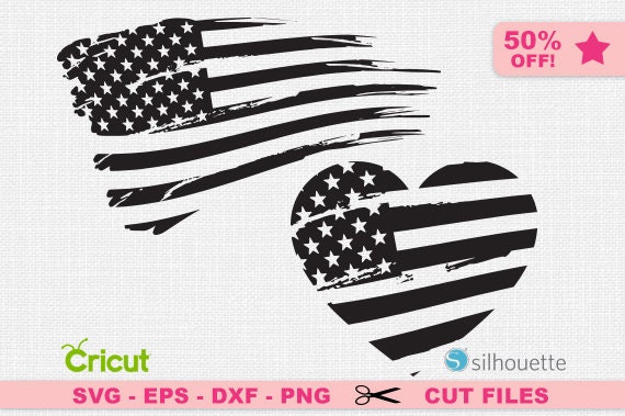 Download Distressed Flag svg USA svg American flag svg Distressed