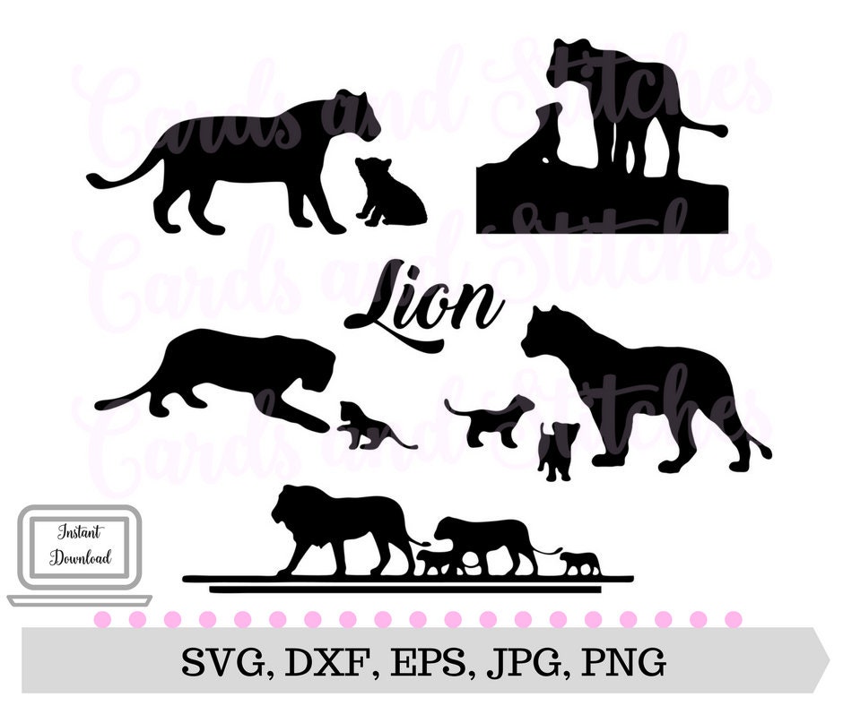 Free Free 173 Lion And Lioness Svg SVG PNG EPS DXF File