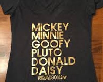 Disney Squad Goals Shirt
