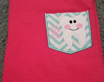 Dental Tooth Pocket T-Shirt
