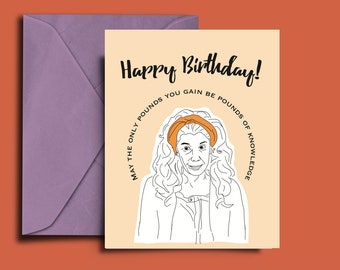 Grace and Frankie Printable Card, Lily Tomlin, Birthday Card, Download, Netflix, Feminist Card, Frankie and Grace