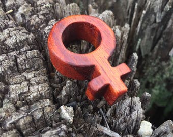 Women's Symbol Necklace - large Cherry Venus